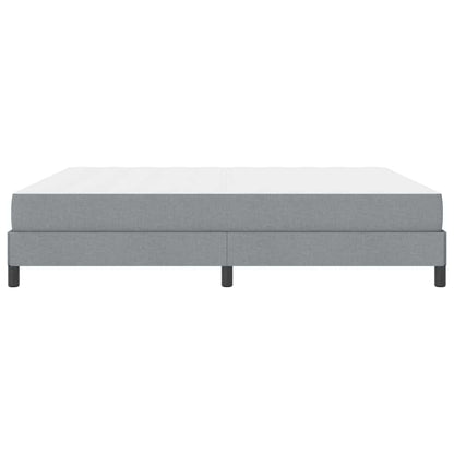 Letto a molle Grigio chiaro 180 x 200 cm Tessuto | homemem39