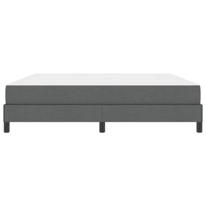Letto a molle con materasso Grigio scuro 180 x 200 cm Tessuto | homemem39