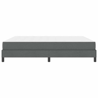 Letto a molle con materasso Grigio scuro 180 x 200 cm Tessuto | homemem39