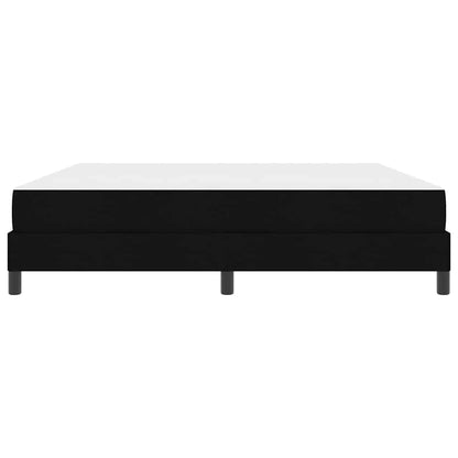 Letto a molle con materasso Nero 180 x 200 cm Tessuto | homemem39