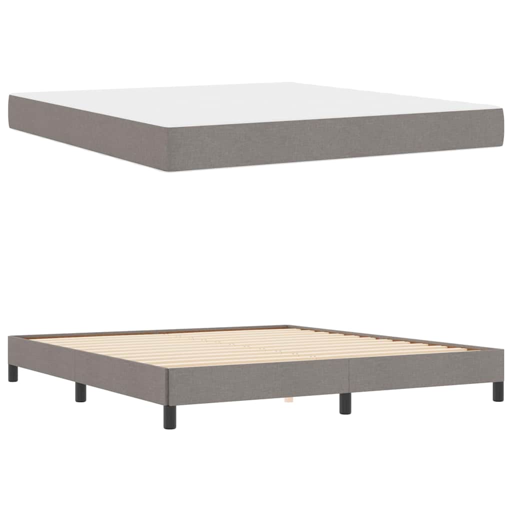 Letto a molle con materasso Talpa 180 x 200 cm Tessuto | homemem39