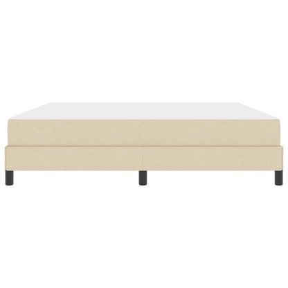 Letto a molle Crema 180 x 200 cm Tessuto | homemem39