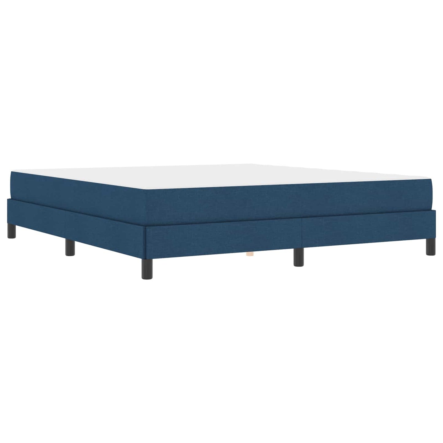 Letto a molle con materasso Blu 180 x 200 cm Tessuto | homemem39