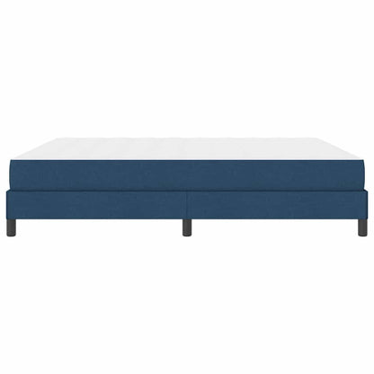 Letto a molle con materasso Blu 180 x 200 cm Tessuto | homemem39