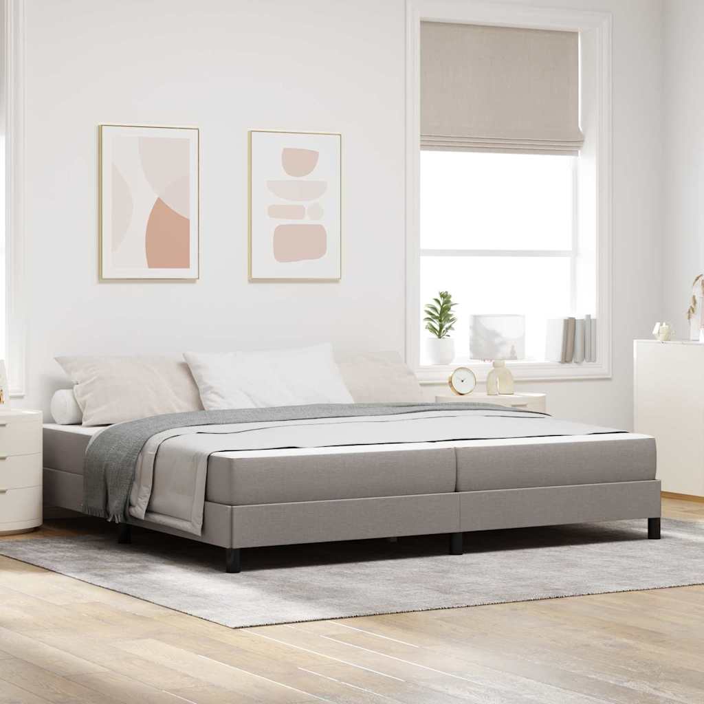 Letto a molle con materasso Talpa 200 x 200 cm Tessuto | homemem39