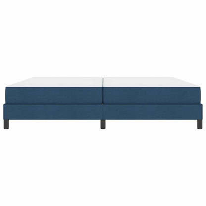 Letto a molle con materasso Blu 200 x 200 cm Tessuto | homemem39