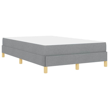 Letto a molle con materasso Grigio chiaro 120 x 190 cm Tessuto | homemem39