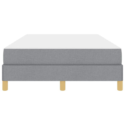 Letto a molle con materasso Grigio chiaro 120 x 190 cm Tessuto | homemem39