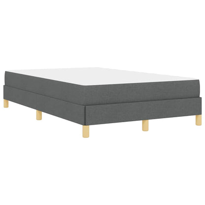 Letto a molle con materasso Grigio scuro 120 x 190 cm Tessuto | homemem39