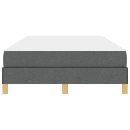 Letto a molle con materasso Grigio scuro 120 x 190 cm Tessuto | homemem39