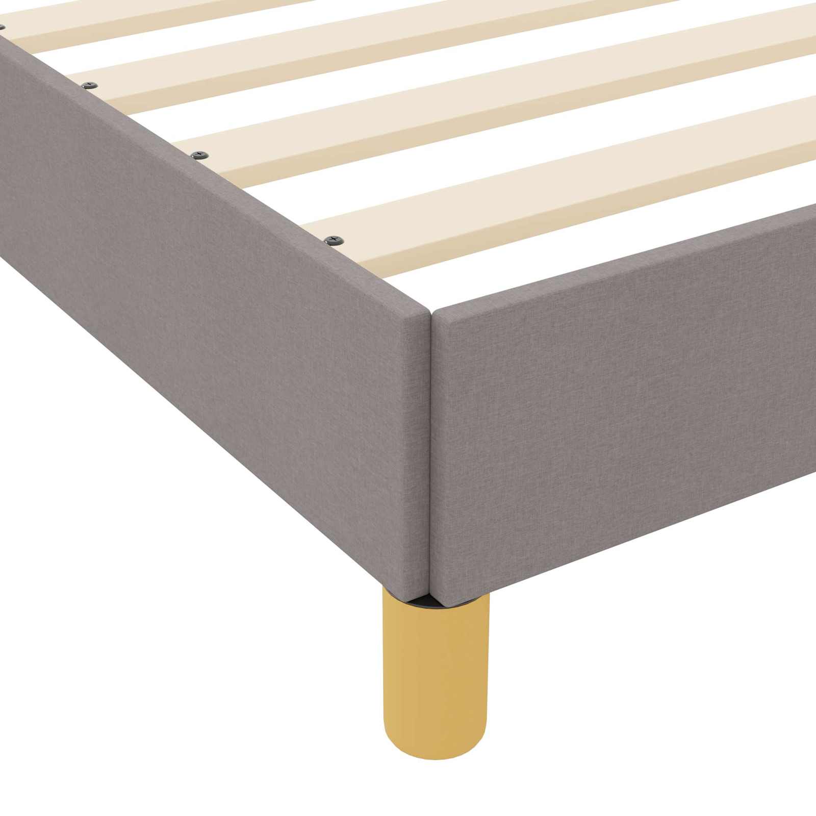 Letto a molle con materasso Talpa 120 x 190 cm Tessuto | homemem39