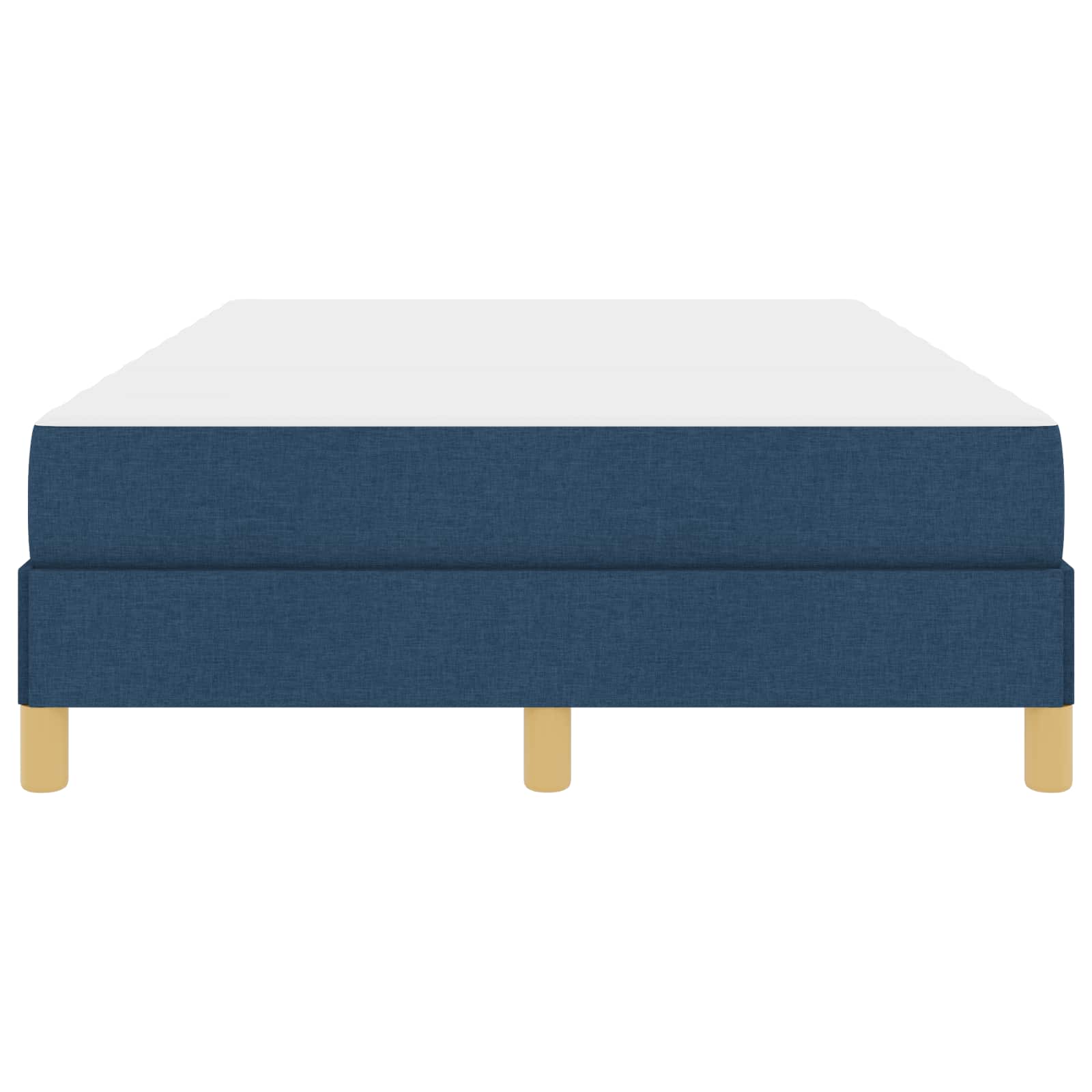 Letto a molle con materasso Blu 120 x 190 cm Tessuto | homemem39