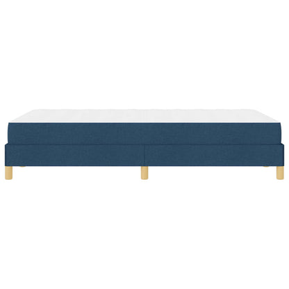 Letto a molle con materasso Blu 120 x 190 cm Tessuto | homemem39