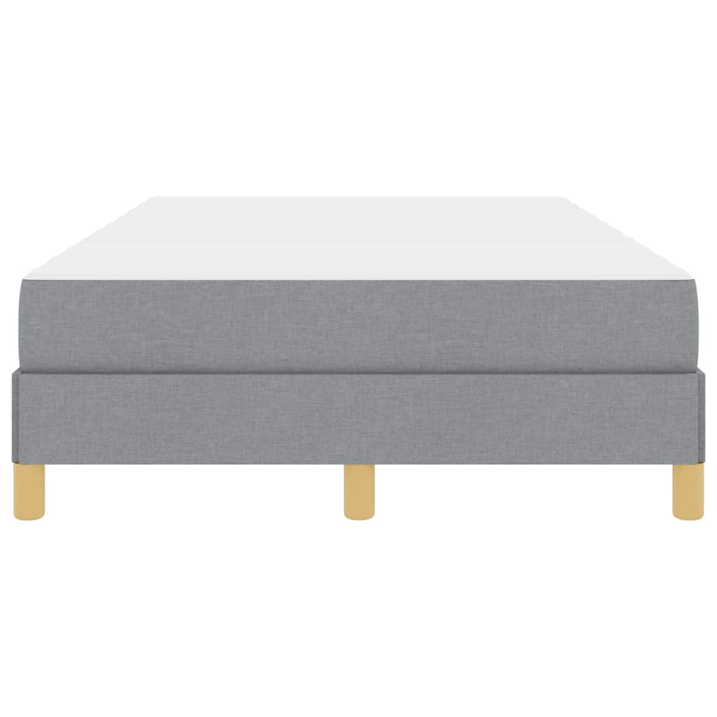 Letto a molle con materasso Grigio chiaro 120 x 200 cm Tessuto | homemem39
