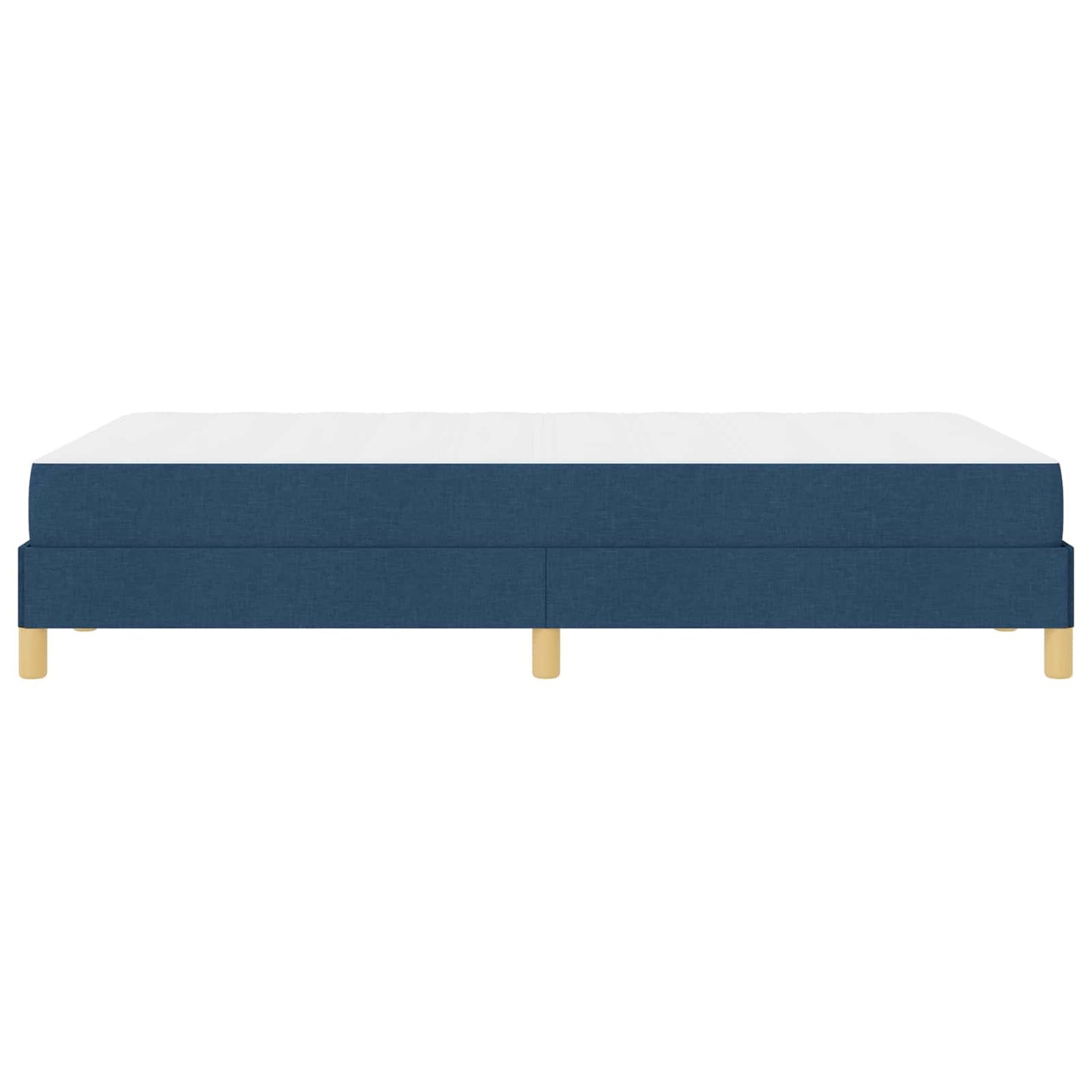 Letto a molle con materasso Blu 120 x 200 cm Tessuto | homemem39