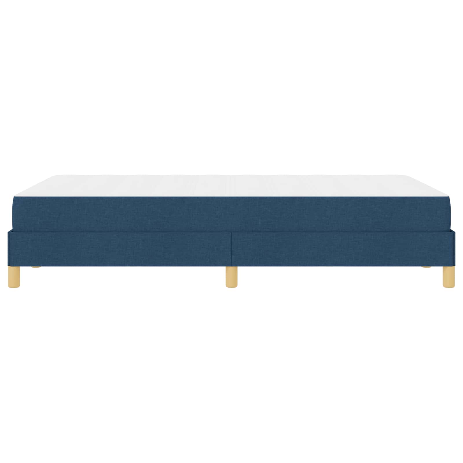Letto a molle con materasso Blu 120 x 200 cm Tessuto | homemem39