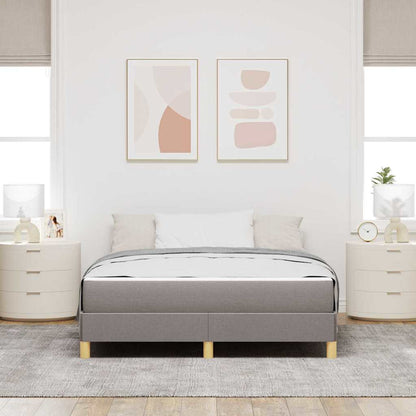 Letto a molle con materasso Talpa 140 x 200 cm Tessuto | homemem39