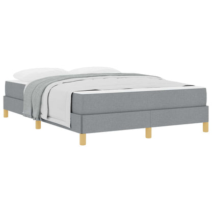 Letto a molle con materasso Grigio chiaro 160 x 200 cm Tessuto | homemem39