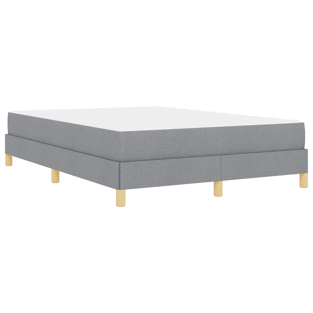 Letto a molle con materasso Grigio chiaro 160 x 200 cm Tessuto | homemem39