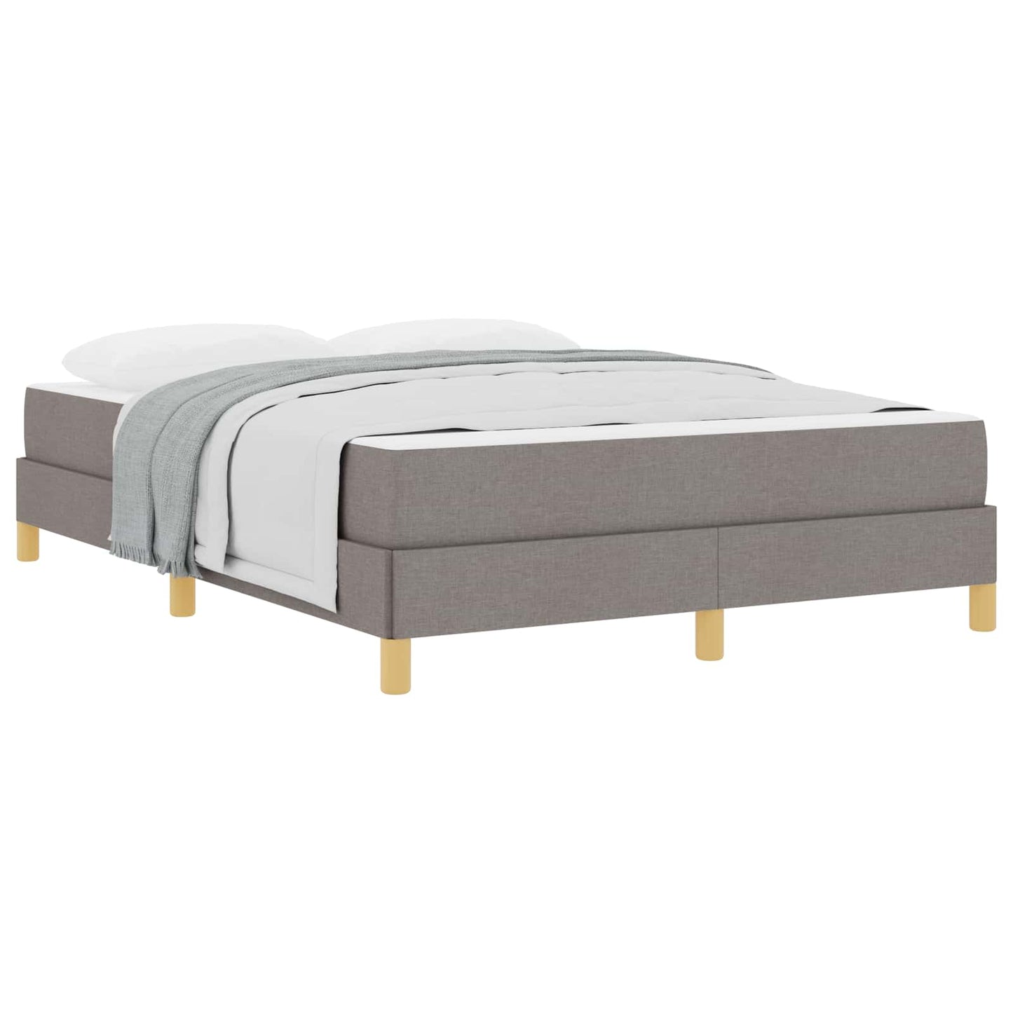 Letto a molle con materasso Talpa 160 x 200 cm Tessuto | homemem39