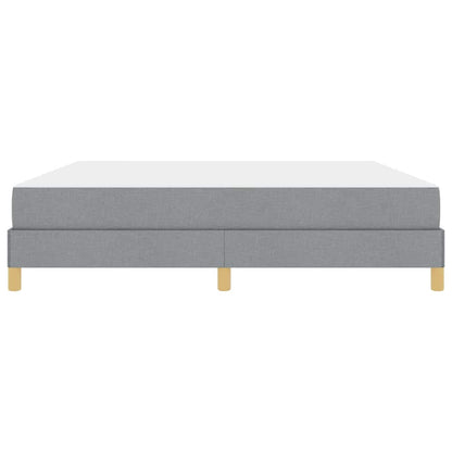 Letto a molle con materasso Grigio chiaro 180 x 200 cm Tessuto | homemem39