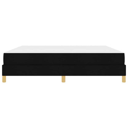 Letto a molle con materasso Nero 180 x 200 cm Tessuto | homemem39