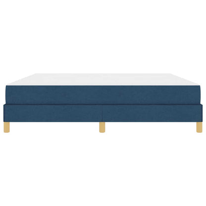 Letto a molle con materasso Blu 180 x 200 cm Tessuto | homemem39