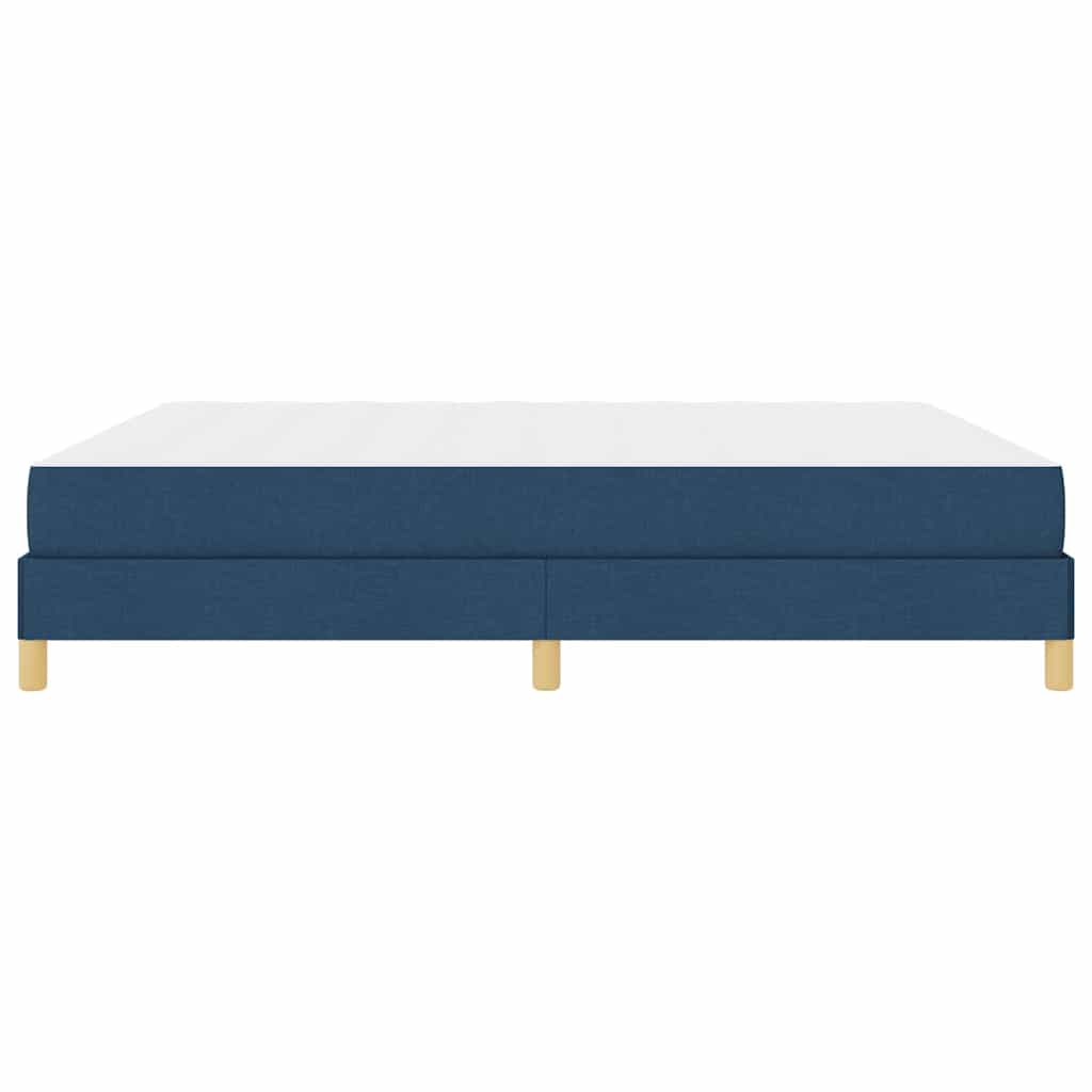 Letto a molle con materasso Blu 180 x 200 cm Tessuto | homemem39