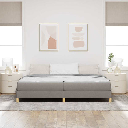 Letto a molle con materasso Talpa 200 x 200 cm Tessuto | homemem39