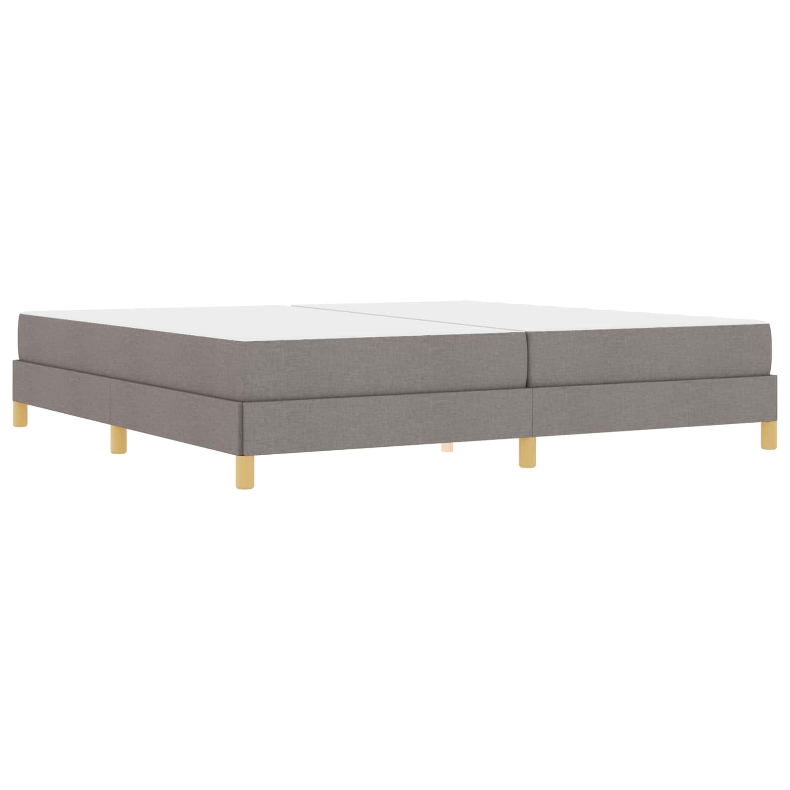 Letto a molle con materasso Talpa 200 x 200 cm Tessuto | homemem39