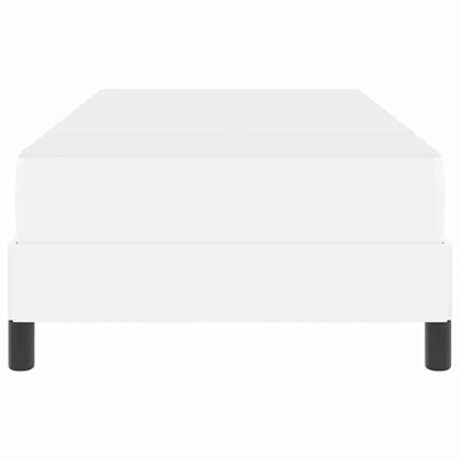Struttura del letto Bianco Puro 90 x 200 cm Tessuto | homemem39