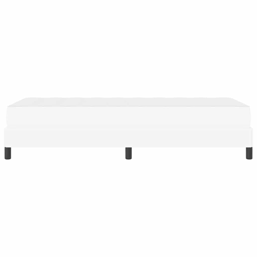 Struttura del letto Bianco Puro 90 x 200 cm Tessuto | homemem39