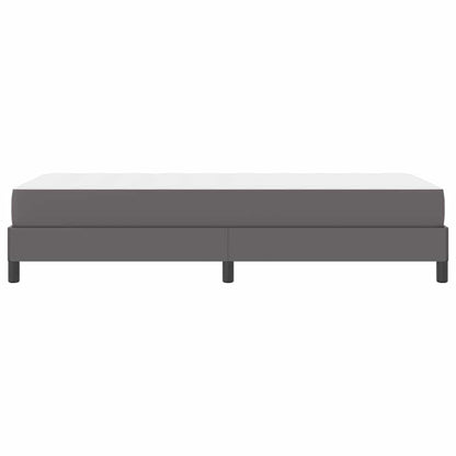 Struttura del letto con materasso Grigio 90 x 200 cm Tessuto | homemem39