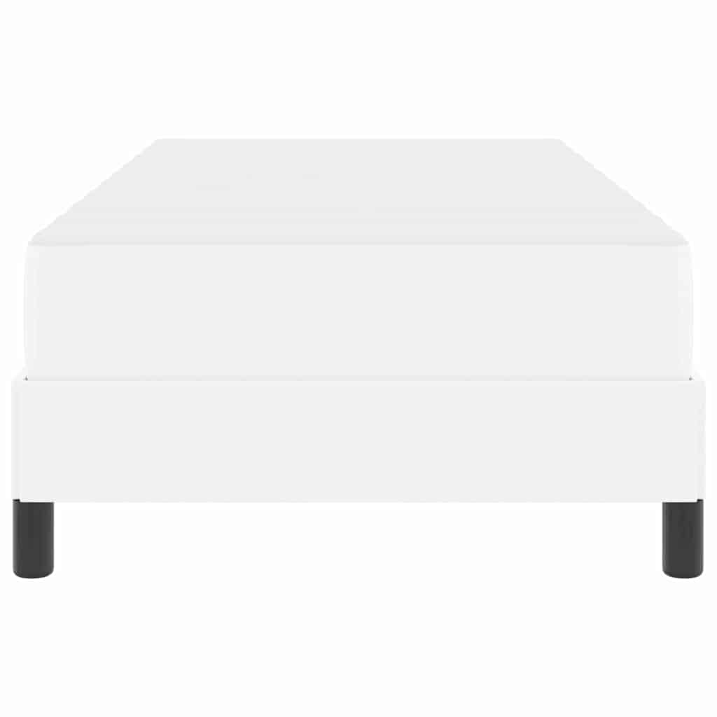 Struttura del letto Bianco Puro 100 x 200 cm Tessuto | homemem39