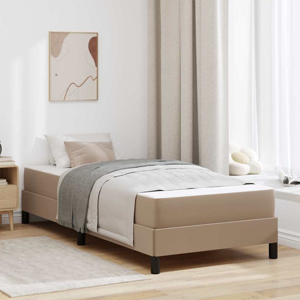Struttura del letto Cappuccino 100 x 200 cm Tessuto | homemem39