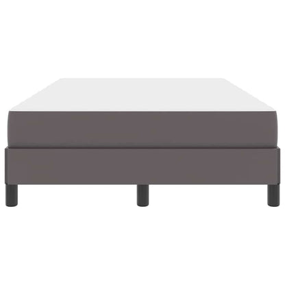 Struttura del letto con materasso Grigio 120 x 190 cm Tessuto | homemem39