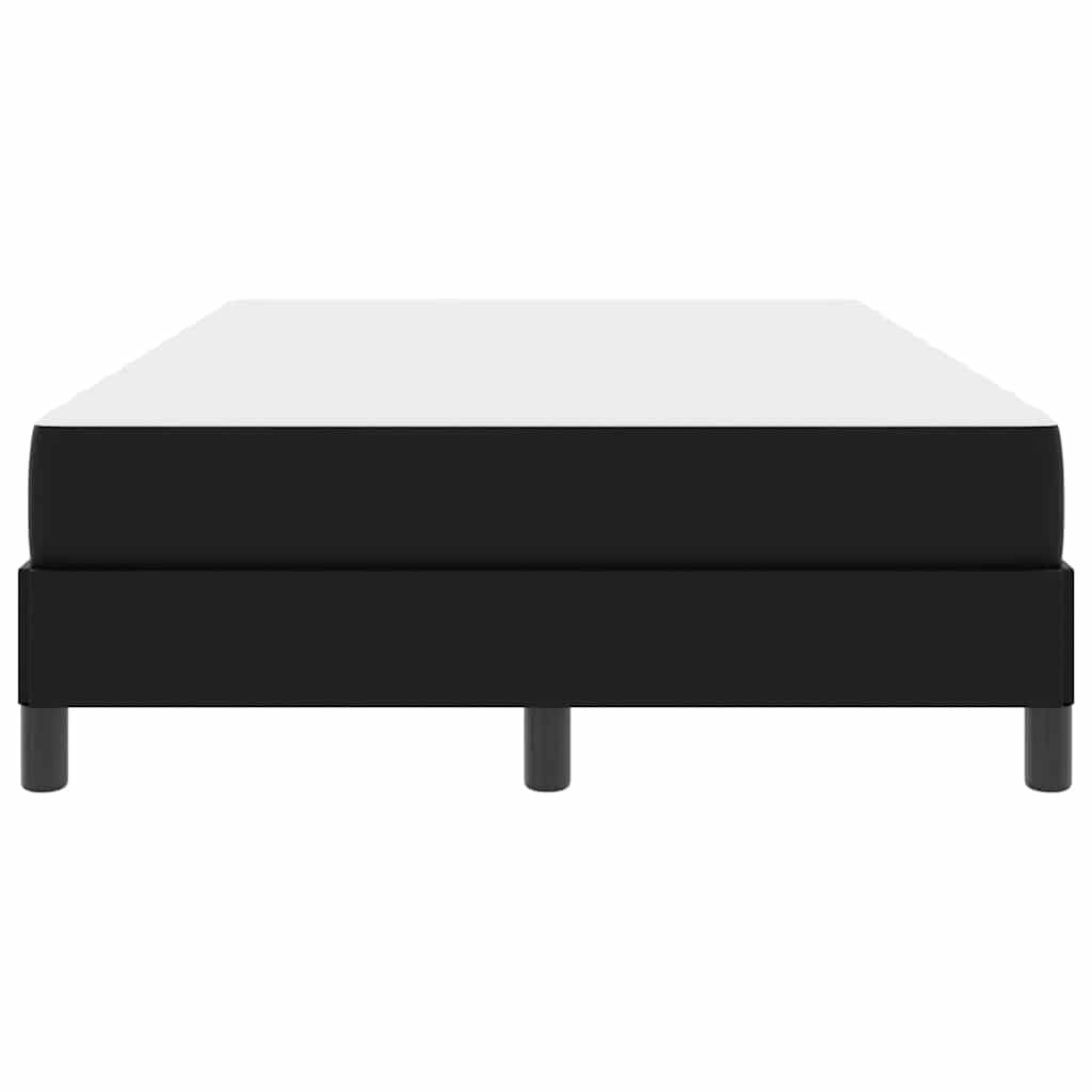 Struttura del letto con materasso Nero 120 x 200 cm Tessuto | homemem39