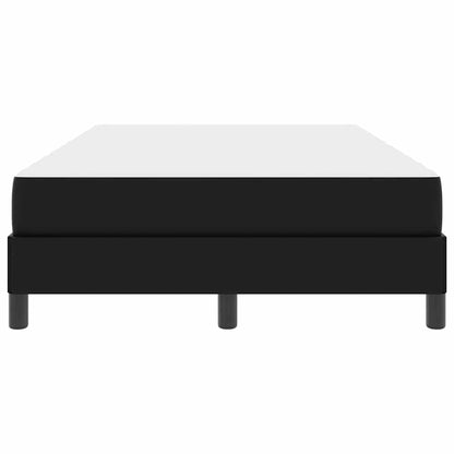 Struttura del letto con materasso Nero 120 x 200 cm Tessuto | homemem39
