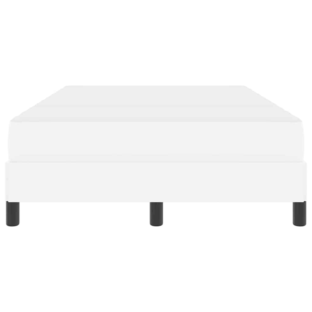 Struttura del letto Bianco Puro 120 x 200 cm Tessuto