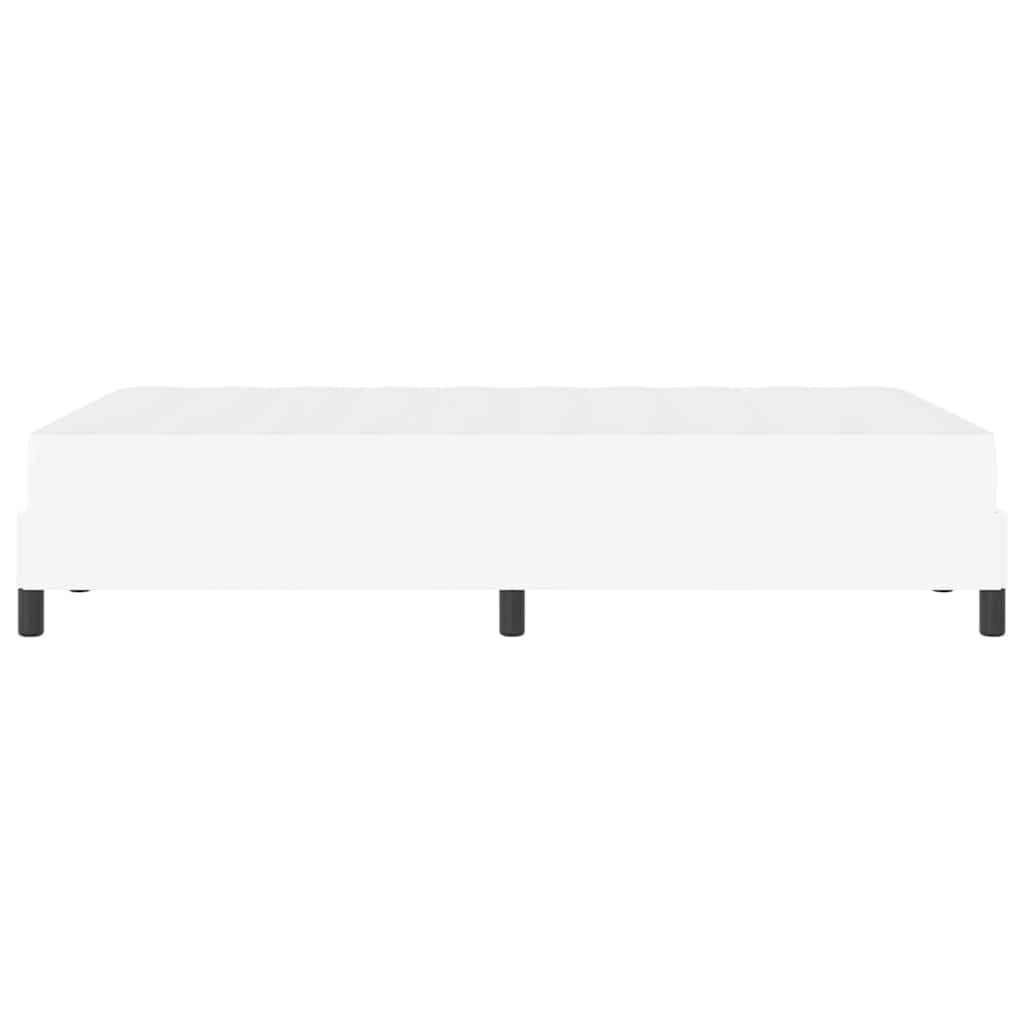 Struttura del letto Bianco Puro 120 x 200 cm Tessuto