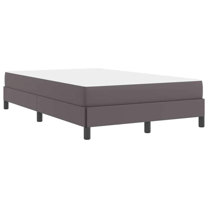 Struttura del letto con materasso Grigio 120 x 200 cm Tessuto | homemem39