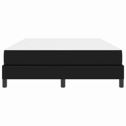 Struttura del letto con materasso Nero 160 x 200 cm Tessuto | homemem39