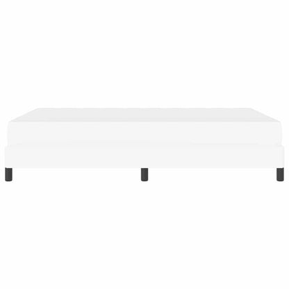 Struttura del letto Bianco Puro 160 x 200 cm Tessuto