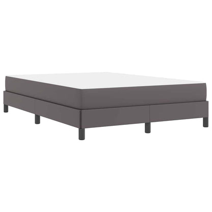 Struttura del letto con materasso Grigio 160 x 200 cm Tessuto | homemem39