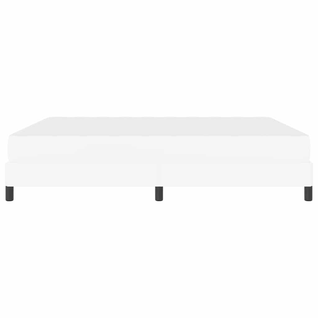 Struttura del letto Bianco Puro 180 x 200 cm Tessuto | homemem39