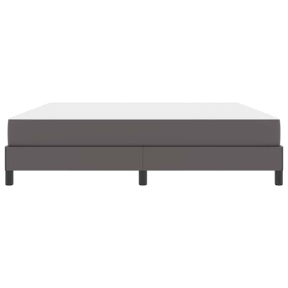 Struttura del letto con materasso Grigio 180 x 200 cm Tessuto | homemem39