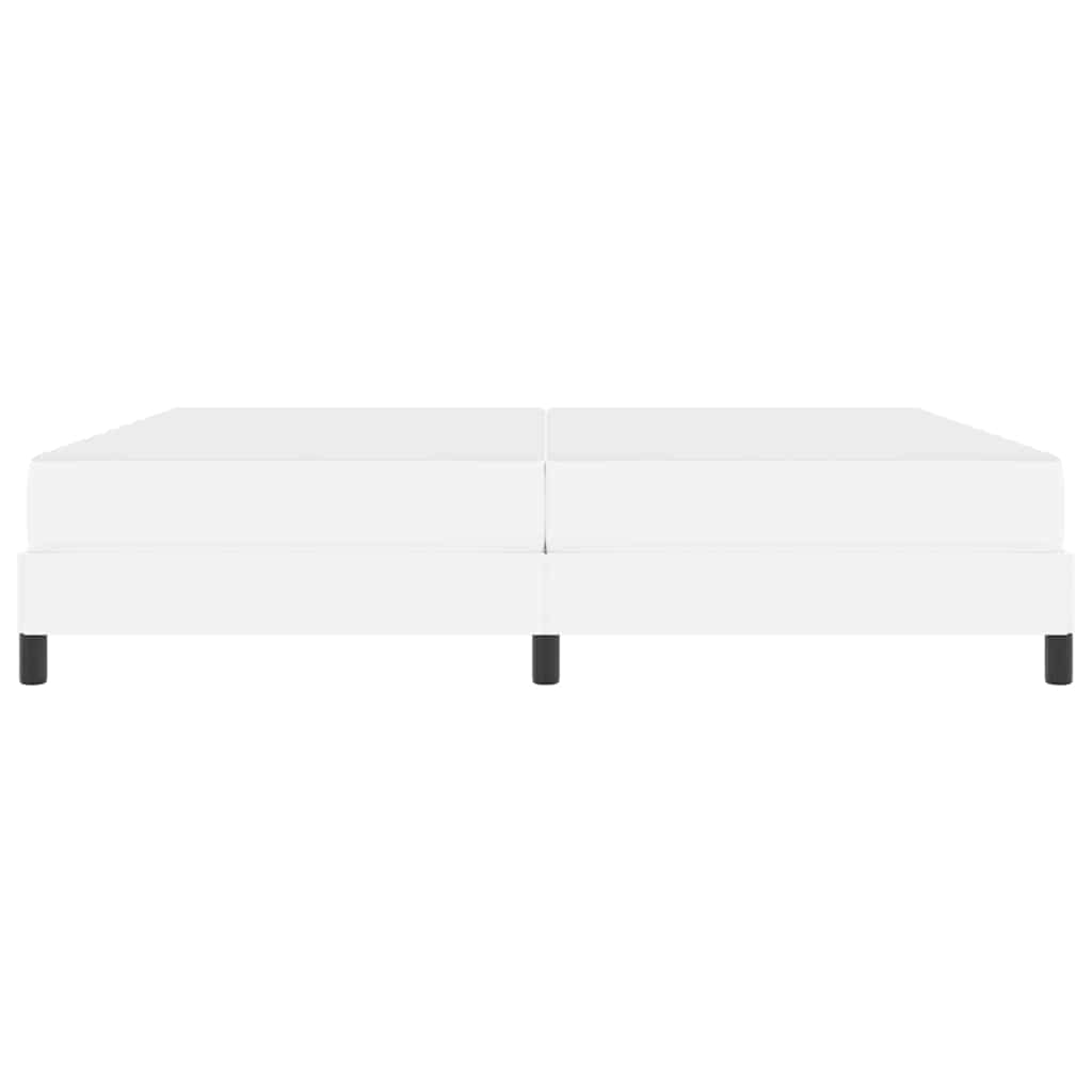 Struttura del letto Bianco Puro 200 x 200 cm Tessuto | homemem39