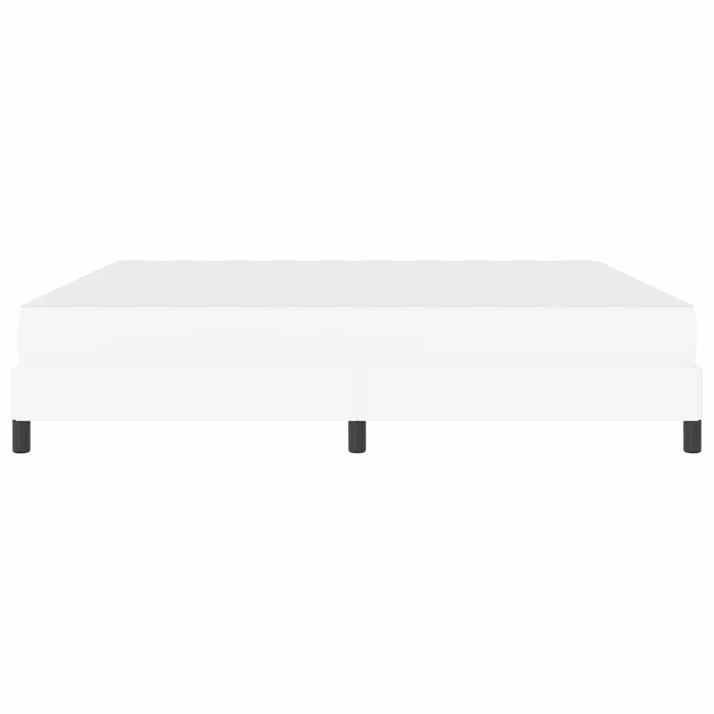 Struttura del letto Bianco Puro 200 x 200 cm Tessuto | homemem39