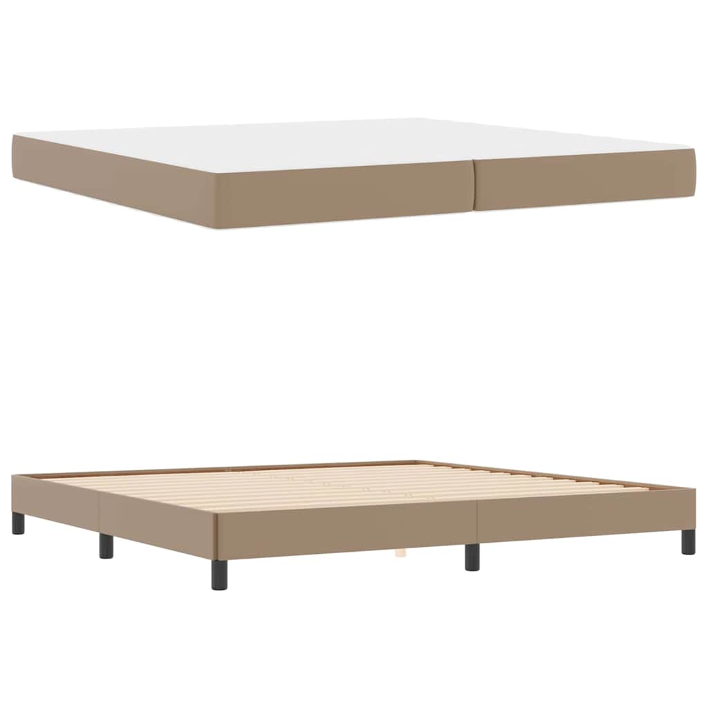 Struttura del letto Cappuccino 200 x 200 cm Tessuto | homemem39