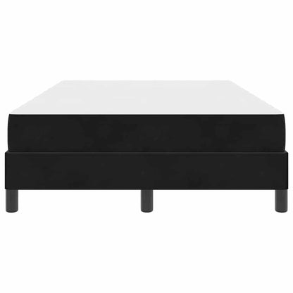 Letto a molle con materasso Nero 120 x 220 cm Tessuto | homemem39